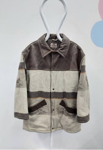 1980s Vintage Western Jacket Brown